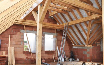 Maen Y Groes attic trusses
